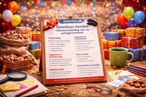 Sinterklaasfeest checklist